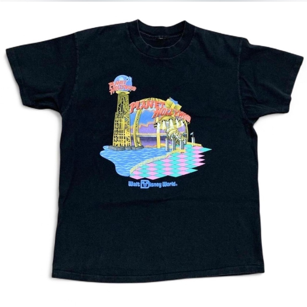 Walt Disney World Planet Hollywood Vtg T-Shirt Men’s Size (L)